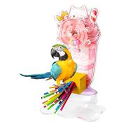 Shotet Toys Wheel, Papageienspinner Spielzeug | Säuberungen an Bereicherung Spielzeug,Bunte interaktive Vogelkäfiganreicherung für Kleine bis mittlere Cockatiel Lovebirds