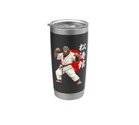 Shotokan Bigfoot Karate Artes Marciales Vaso térmico de acero inoxidable de doble pared