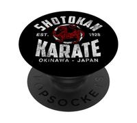 Shotokan Karate Do Artes Marciales Japón Okinawa Vintage PopSockets PopGrip Adhesivo