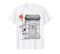 Shotokan Karate Dojo Tokio Japón Ilustración Camiseta