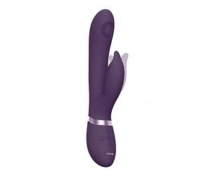 SHOTS Aimi - Pulse Wave & Vibrating G-Spot Rabbit - Purple