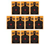 Shots Burst Paper Set - Target Stickers - 10 piezas 18 x 12 pulgadas Splatter Reactive Target For Outdoor Practice Backyard Daily Training Team Activity Recreation Kids Adults