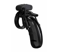 SHOTS Model 22 - Chastity - 4.5" - Cock Cage with Electro - Black