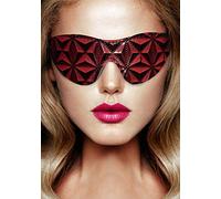 Shots - Ouch! Luxury Ouch! Luxury by Shots Antifaz Ajustable Burgundy - 20 g