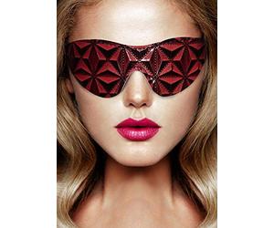 Shots - Ouch! Luxury Ouch! Luxury by Shots Antifaz Ajustable Burgundy - 20 g