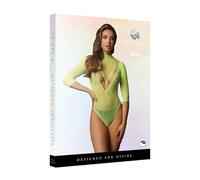 SHOTS Short sleeve teddy - Green - O/S