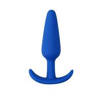Shots - Shots Toys Slim Butt Plug - Blue 40 ml