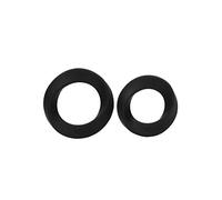 Shots Toys Anillo para el Pene Grande y Regular Negro - 100 gr