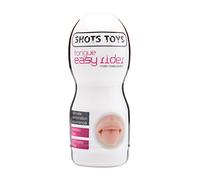 Shots Toys Easy Rider Tongue Masturbador - 178 gr