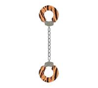 Shots Toys Furry Ankle Cuffs Tiger Esposas para Tobillo con Pelo - 278 gr