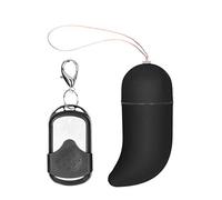 Shots Toys Huevo Vibrador Punto G Mediano Negro - 100 gr