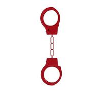 Shots Toys Metal Handcuffs Rojo Esposas - 67 gr