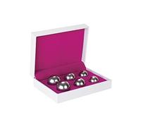 Shots Toys Set Silver Wa Ben Bolas - 399 gr