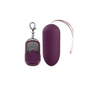Shots Toys SHT025PUR Huevo vibrador a distancia para adultos - Vibrador de 10 velocidades - Morado - Pilas incluidas para el huevo y el mando - Adecuado para jugar en solitario o en pareja