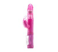 Shots Toys Thrusting Rabbit Vibrador con Empuje, Color Rosa - 1 Unidad