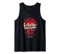 Shouganai Frase Japonesa No se Puede Evitar el Sol Naciente Camiseta sin Mangas