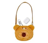 Shoulder Bag, Cartoon Purse, Plush Capybara Bag, Adjustable Plush Bag, Adjustable Capybara Plush Shoulder Bag with Cute Animal Design Cartoon Capybara Purse Plush Bag for Holding Keys, Phone