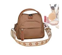 Shoulder Bag - Casual Womens Fashion Carryall, Multi Pocket Travel Purse with Adjustable Strap Lightweight Storage Design, Ideal for Outdoor Commuting College Shopping Camping Holidays