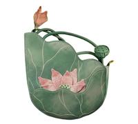 Shoulder Bag, Retro Floral Embroidery Handbag Utility, Durable Shopping