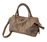 Shoulder Bag, Travel Sling, Vintage Chest Pack, Dependable Zipper Mechanism, Large Capacity Tote, Lightweight Casual Design, for Airport, Golf, Business Trip, Shopping, 14.17x5.91x7.87 inches
