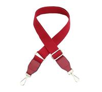 Shoulder Correa De La Correa De La Bolsa Para Bandolera, Accesorios De Cinturón, Bricolaje, Manijas De Bolso De Hombro Para Mujeres, Color Sólido, Correa De Bolso Ajustable(Red Wine,140cm Gold)