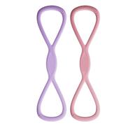 Shoulder Exercise Bands - 8 Shaped Elastic Workout Band | Yoga Pulling Rope, Strength Training Equipment, Chest Expander, Muscle Training Tool For Yoga Pilates