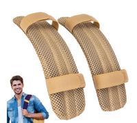 Shoulder Pad - Mesh Backpack Strap Cushion, Anti Slip Comfort Sleeve Support with Breathable Airflow Padding Pressure Relief Carry Assist Feature, Adjustable Wrap Design, Ideal for Laptop Hiking Trave
