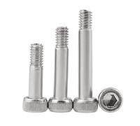 Shoulder Screws M2 M2.5 M3 M4 Stainless Steel Half Tooth Screws Socket Cheese Head Thread Allen Bolts 10/20/50pcs(M2x12mm-50pcs)