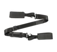 Shoulder Strap, Adjustable Ski Straps, Lightweight Snowboard Transport Sling Gear Design, Equipment Support band for Children, Adults, Avid Skiers, Travel, Outdoor Use, Color Black or Orange
