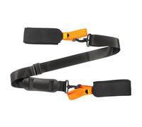 Shoulder Strap, Adjustable Ski Straps, Lightweight Snowboard Transport Sling Gear Design, Equipment Support band for Children, Adults, Avid Skiers, Travel, Outdoor Use, Color Black or Orange