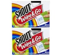 Shout Toallitas quitamanchas - 12 unidades - 2 paquetes por Shout