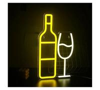SHOUXI Decoración Lámparas Letrero De Neón De Cerveza Fría Con Luz Para Decoración De Pared, Alimentado Por USB, Para Bar, Club, Fiesta, Negocio, Decoración De Bienvenida, 23cmх40cm