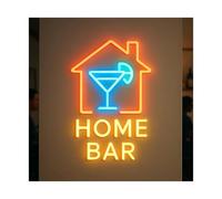SHOUXI Decoración Lámparas Letrero De Neón Para Bar En Casa, Luz LED Regulable Para Bar Privado En La Sala De Estar, Cóctel En Casa, Decoración De Salones Para Hombres, 43cm