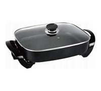 Shov - Fuente de pizza eléctrica (30 x 30 cm, 1500 W)