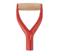 Shovel Handle Grip - Reemplazo de madera de metal para ahorrar eficacia, parte antideslizante, mango D reliable, herramienta de jardín reliable, agarre de ahorro de tiempo para Shovels Rakes Garden