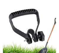 Shovel Handle - Metal, D Grip Shovel, Ergonomic Design | Durable Labor-Saving Replacement Handle For Easy Installation, Shoveĺ Grip For Snow Shovels, Round Shovels, Manure Scoop, Garden Use