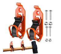 Shovel Holder for Truck - 2 piezas Quick Release Heavy Duty Bracket, Rubber Clamping Mount with Adjustable Locking Straps, Off Road Roof Rack Accessories, Tool Organizer for Garden RV Van Work