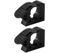 Shovel Holder - Rubber 1.2 To 1.6in Clamp Range | 2X Wall Mount Kit | ATV Tool Handle Mount Bracket For Shovel Umbrella Flashlight And Garden Equipment For Garage Truck Farm Use