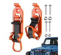 Shovel Holder Truck - 2 Piece Heavy Duty Quick, Release Bracket Roof Rack Mount Storage Clamp for Secure Tool Fixing Durable Metal Material Holder for RV Van Work Utility Garden Fire Fishing Daily Use