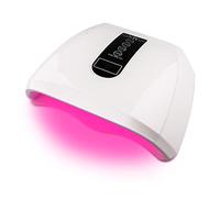 Shovel Lámpara Secador de Uñas,Lámpara LED UV Uñas 96W USB Profesional Gel Esmalte de Uñas Curado Luz Máquina con 4 Temporizador10S/30s/60s/99sPantalla LED Sensor Automático