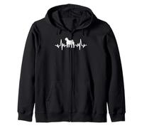 Show Boer Goat Heartbeat Sudadera con Capucha