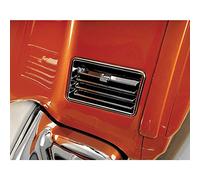 Show Chrome 52-642 - Rejilla de ventilación inferior cromada para motocicleta Honda Goldwing 2001-10