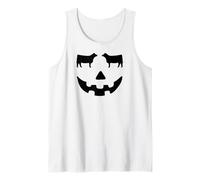 Show de Vacas de Calabaza, espectáculo Halloween Camiseta sin Mangas