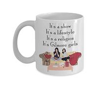 Show Lifestyle Religion It's Gilmore girls Coffee Mug, Funny, Cup, Tea, Gift For Christmas, Father's day, Xmas, Dad, Anniversary, Mother's day, Papa,