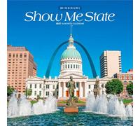 Show Me State | Missouri Places | 2027 12 x 24 Inch (Hanging) Monthly Square Wall Calendar | Plastic-Free | BrownTrout | USA United States of America Midwest State Nature
