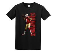 Show Time Colin Kaepernick Funny Unisex 100% Cotton Short-Sleeve T-Shirts Black S
