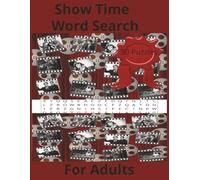 Show Time Word Search For Adults: Popcorn Movie and TV Show Word Search For Adults (Popular Music, Movies and Television Shows Word Search)