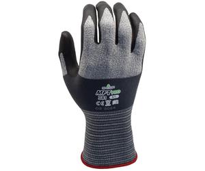 SHOWA 381, Revestimiento de Nitrilo microporoso, Uso general, gris con palma negro, 7/M