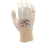 Showa - 5410306 guantes 370-nbr, blanco, ce-2 nitrilo, tamaño 6 / s