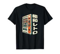 Showa Retro Japón Bebida Máquina Nostalgia Recuerdo Japonés Camiseta